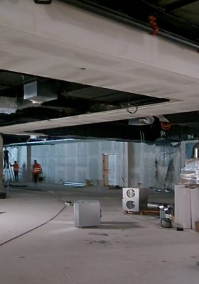 Instalace sádrokartonových příček a podhledů